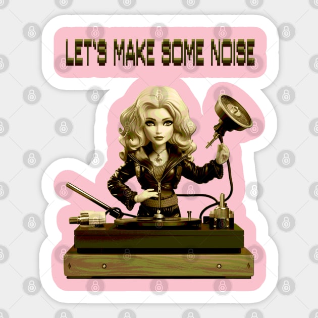 let's make some noise Sticker by PAINO kio